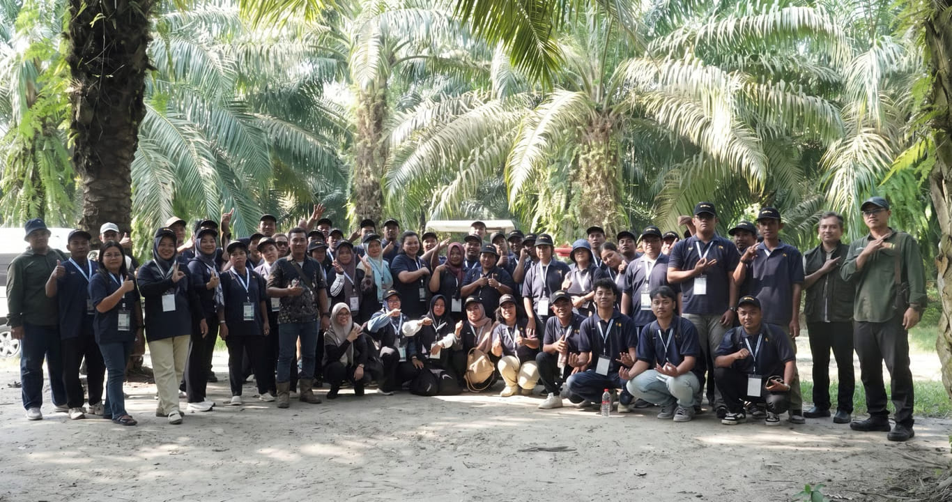 holding perkebunan nusantara dorong produktivitas sawit rakyat melalui pembelajaran di kebun adolina