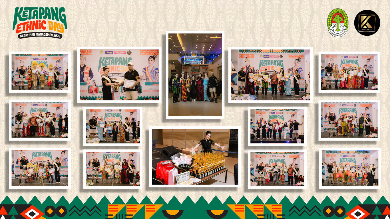 kepatihan manajemen pecahkan rekor peserta fashion show terbanyak tahun 2026 melalui “ketapang ethnic day 2026”
