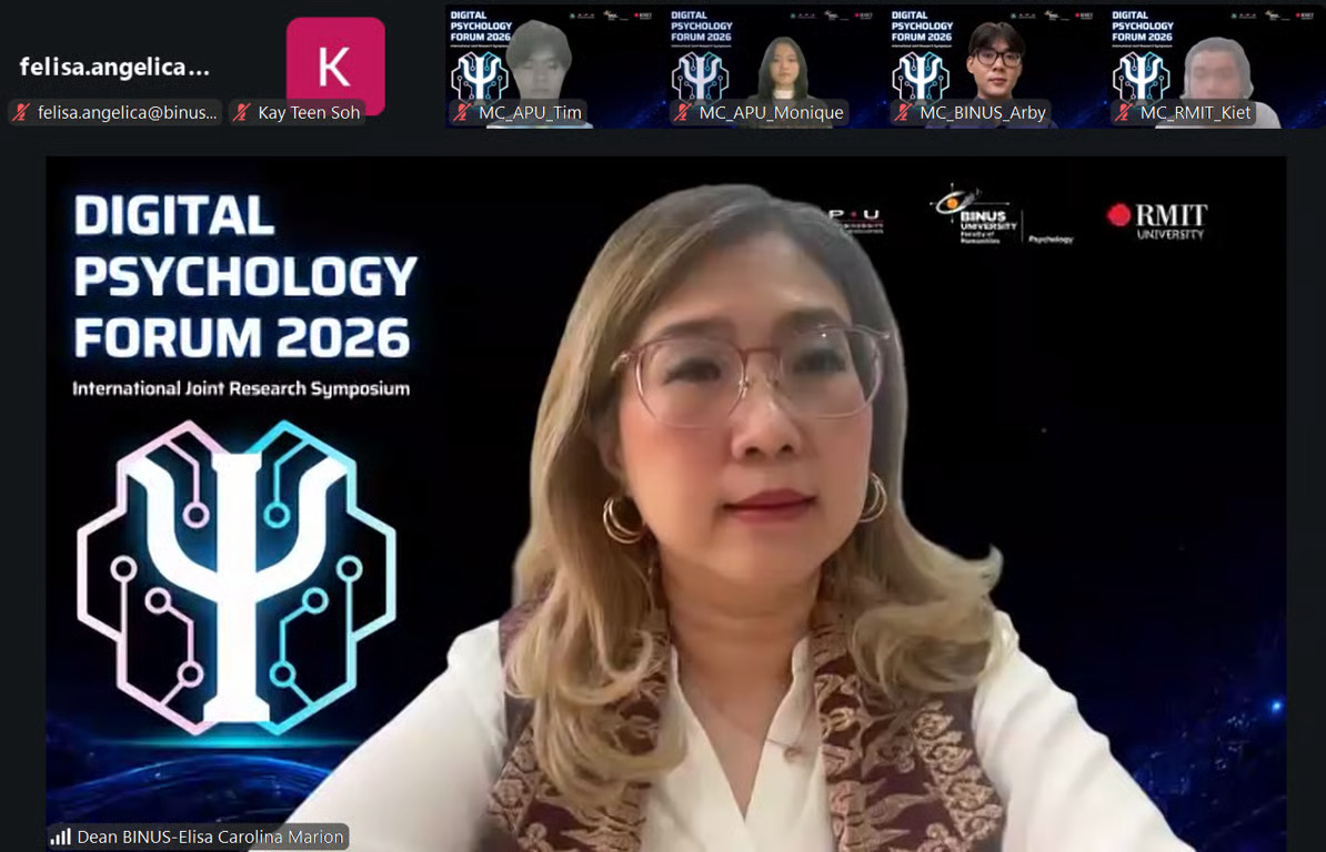 ketika ai makin dekat dengan manusia, digital psychology binus university bahas dampak bagi manusia di digital psychology forum 2026