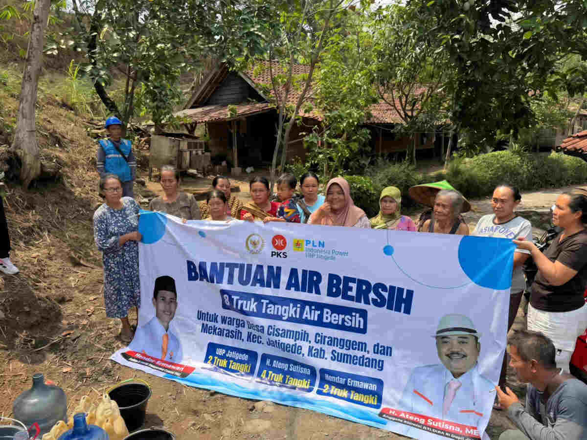 mengalirkan kepedulian, menghadirkan air bersih