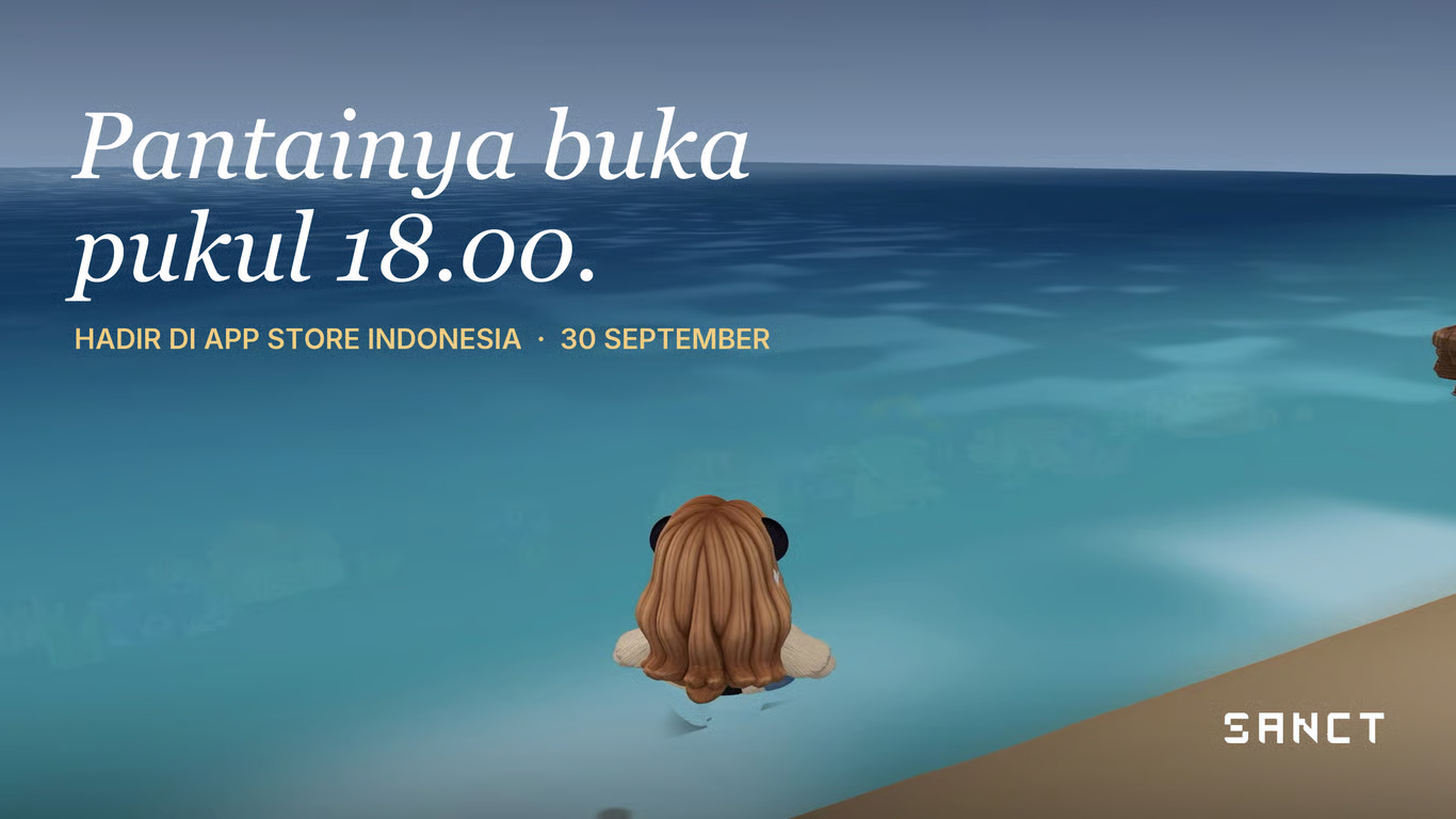 mulai dari satu orang terdekat sanct, sosial media buatan founder indonesia, hadir di app store 30 september