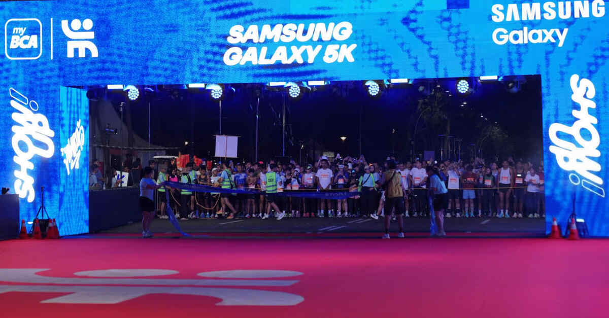 samsung sukses meriahkan jakarta running festival 2026