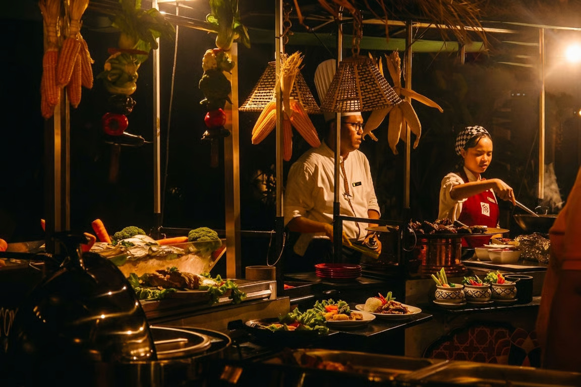 sundaland heritage barbeque dinner di rà suites simatupang, pilihan bbq dinner setiap jumat di jakarta selatan