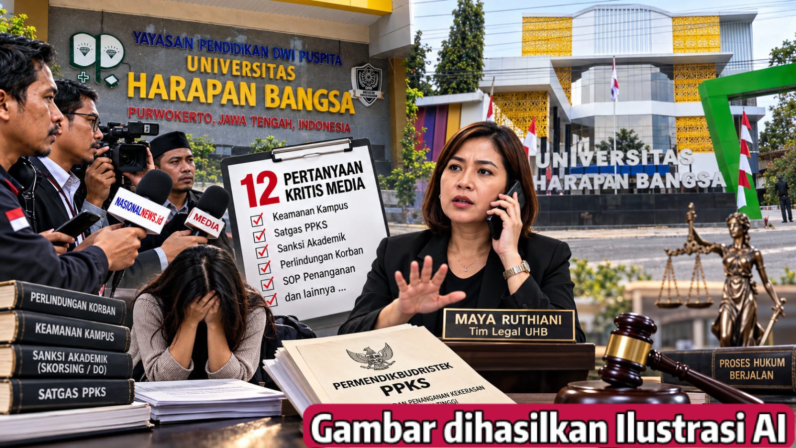 Gambar di hasilkan dari Ilustrasi AI.