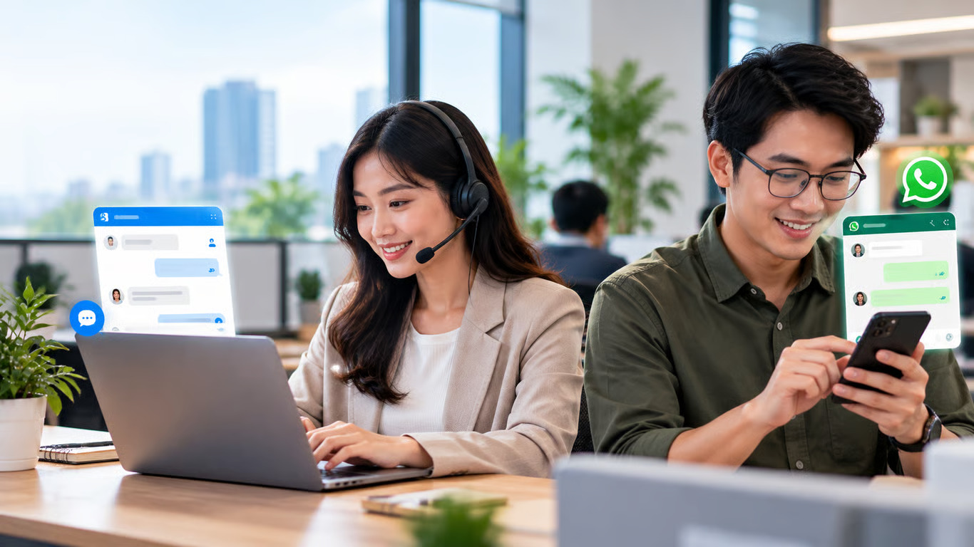 whatsapp vs live chat untuk customer service, mana lebih baik whatsapp vs live chat untuk customer service, mana lebih baik